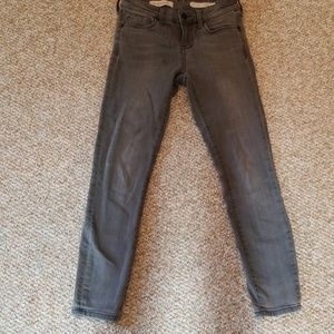 Pilcro gray skinny jeans